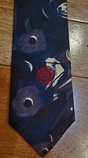 Neck Tie VTG Don Loper Beverly Hills 60s Mod Mid Century Italian Silk 57" x 4"