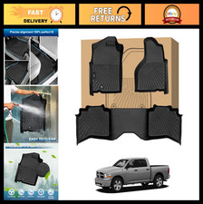 Custom Fit All-weather Floor Mats For Dodge Ram 1500 2002-2008 Heavy Duty Tpe