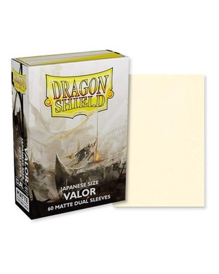 Dragon Shield Dual Matte Japanese Sleeves - Valor (60-Pack)