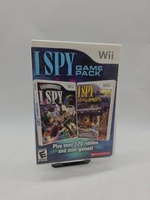 Ultimate I Spy/I Spy Spooky Mansion Nintendo Wii Tested Game And Case Mint 