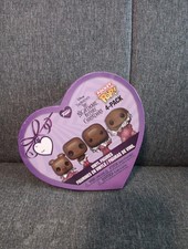 Funko Pocket Pop Nightmare Before Christmas 4-Pack Valentine Heart Tin New