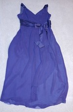 Chaps Ralph Lauren Women's Sz 6 Semi Formal Purple Dress EUC