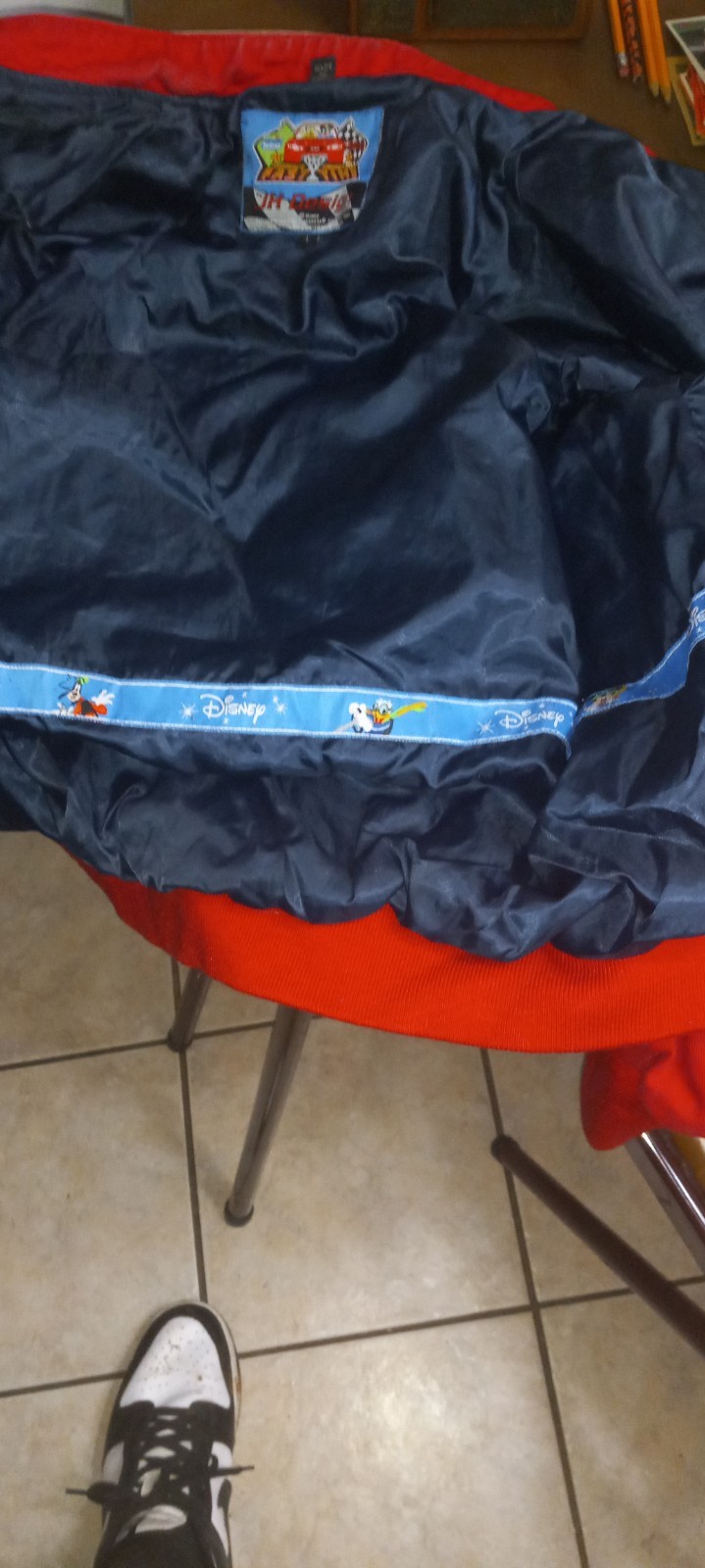 Vintage JH Design Mickey & Friends Daytona men's L NASCAR Racing Jacket