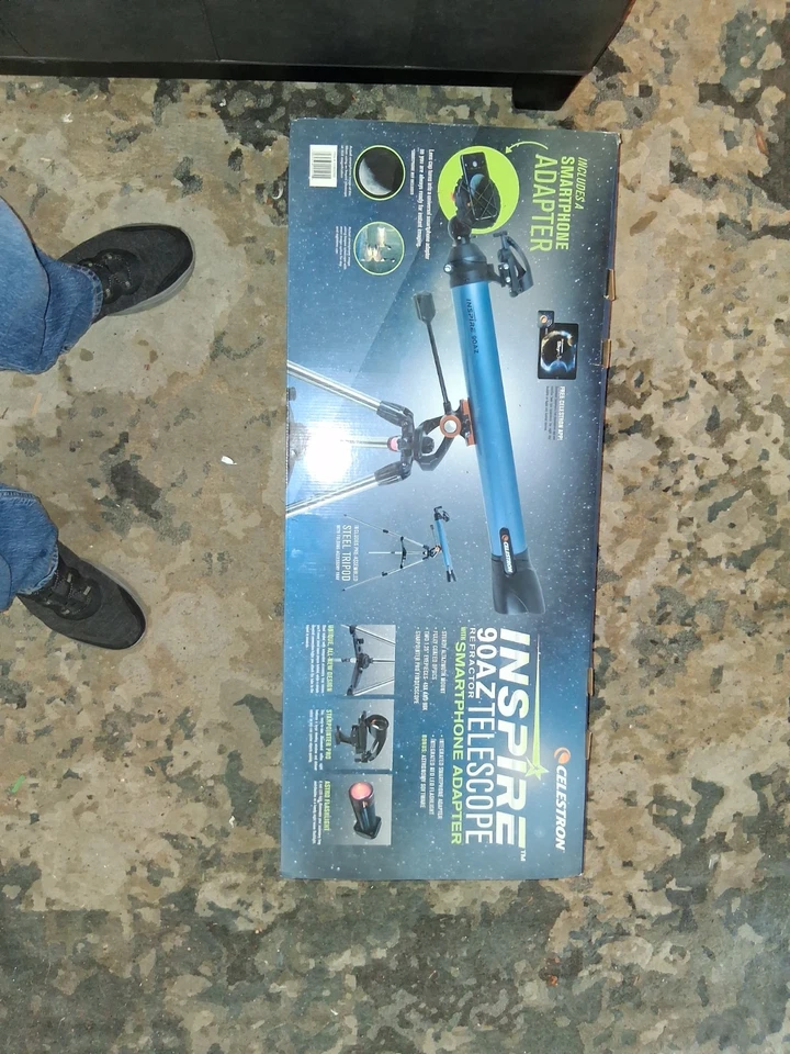 Celestron Inspire 90AZ Refractor Telescope - Image 4 of 4