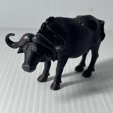 Terra by Battat Water Buffalo Figurine 4.5 inch Figure No Bird on Back