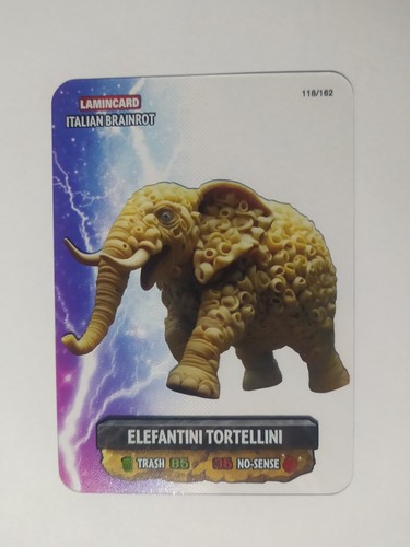 LAMINCARD ITALIAN BRAINROT MULTIVERSE - VENDITA CARTE SINGOLE - Photo 123/165