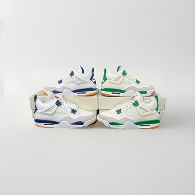 Air Jordan 4 Retro SB Pine Green & Navy Size 11 DR5415-103 AJ4 IV