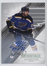 2024-25 Upper Deck Credentials Auto Brandon Saad #76 Auto 2ti