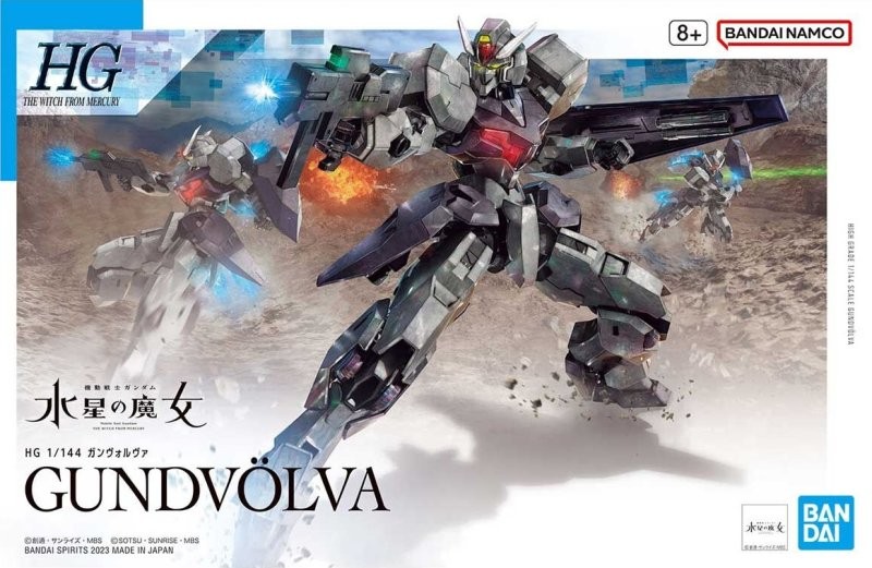 Bandai 1/144 HG Gundvolva The Witch From Mercury Mobile Suit Gundam Model Kit