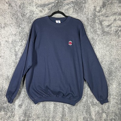 Vintage Converse All Star Sweater Mens Large Blue Skater Grandpa Chuck Taylor