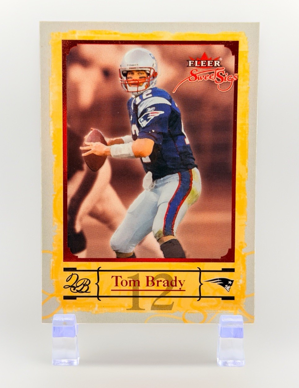2004 Fleer Sweet Sigs - Tom Brady #60