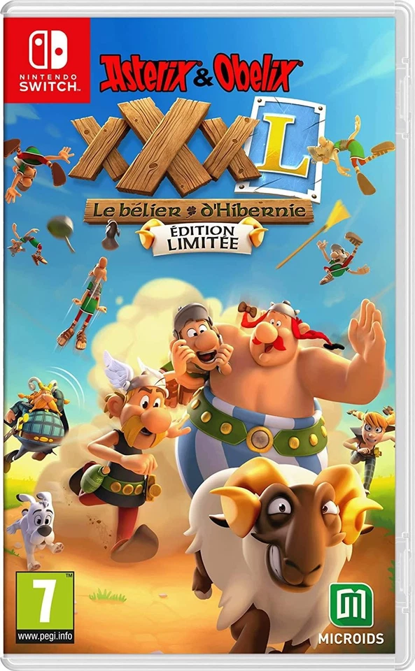 Jeu Nintendo Switch Astérix & Obélix XXXL : Le bélier d'Hibernie Switch, photo 2 sur 2
