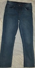 Tommy Hilfiger Boy  s Denim Straight Leg Blue Jeans. Button /Zip Closure. Size 10