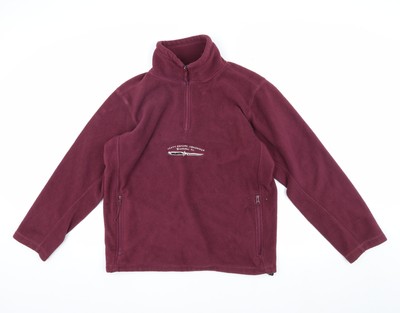 Doomsday Men's Red Fleece Pullover Sweatshirt M