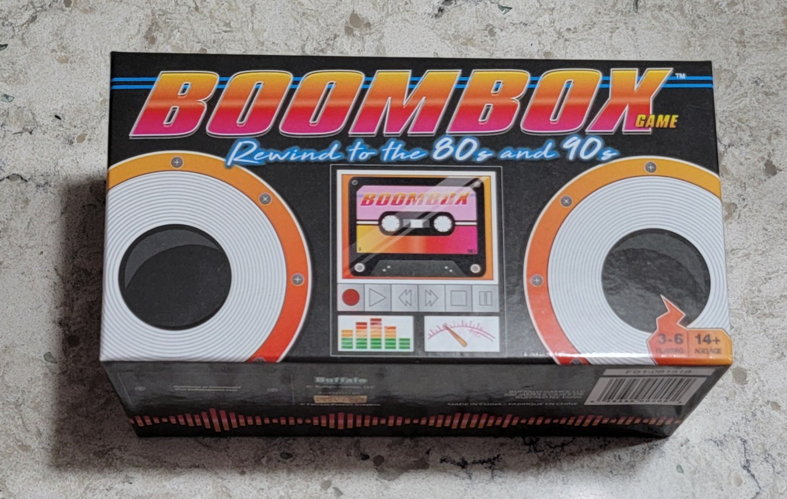Boombox Game-Rewind to The 80's & 90's, Works W/Spotify, Opened But Never Played
