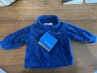 NWT COLUMBIA JACKET 6 MONTHS BLUE FULL ZIP W/POCKETS FREE SHIP