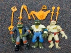 TMNT 1993 Universal Monsters Raphael Leo Mike Figures Vintage Lot