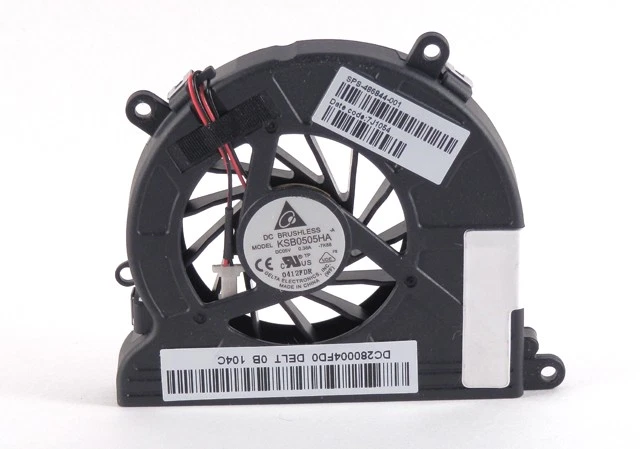 HP Pavilion DV4 486844-001 Delta KSB0505HA 5 Volt 2 Pin CPU Cooling Fan - Image 3 of 4