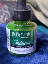 Calligraphy Ink Set Colorful Prose AM Writing Set Victorian 12 Bottles Pen NEW