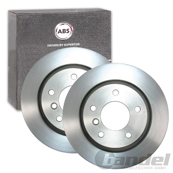 2X A.B.S. Bremsscheiben 294Mm Hinten Passend FüR BMW Z4-image