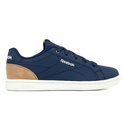 Schuhe Universal Kinder Reebok Royal Complete Cln DV4159 Weiß-Dunkelblau-Beige
