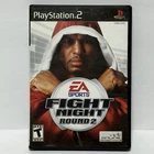 EA Sports Fight Night Round 2 Sony PlayStation 2 PS2 Boxing Simulation Used