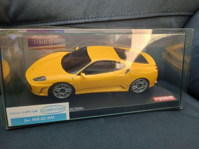 ミニッツ　オートスケール フェラーリ　599XX & フェラーリF430イエロー KYOSHO Mini-Z Auto Scale Ferrari F430 Yellow Rare Model Car Body