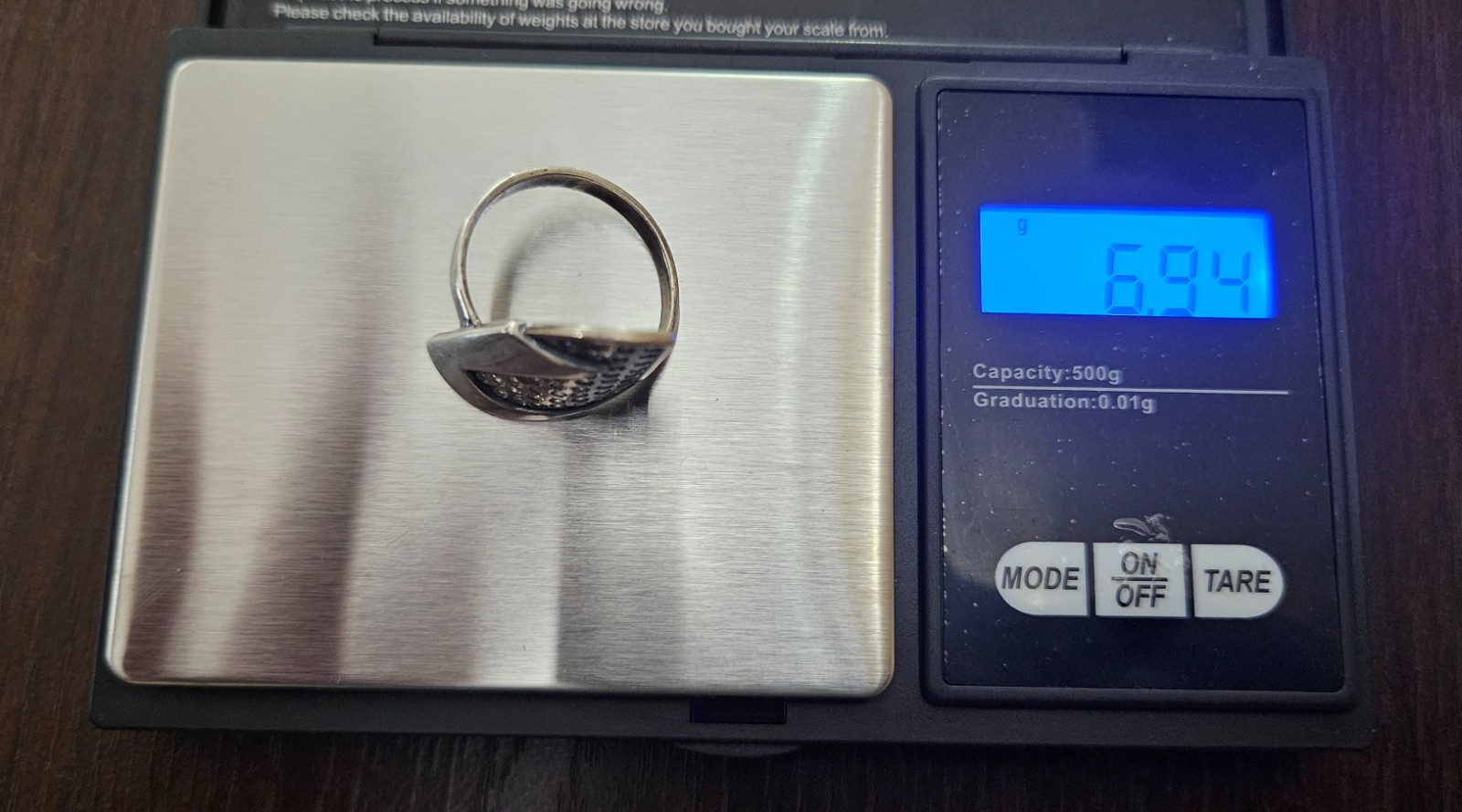 Massive sterling silver (925) statement vintage r… - image 16