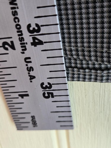 Red Kap Shirt Mens 3XL Gray Houndstooth Short Sleeve Work Button Up SP20H7 - Picture 6 of 6