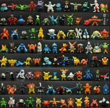 144 Pokemon Mini Figure Toys Action Figures |...