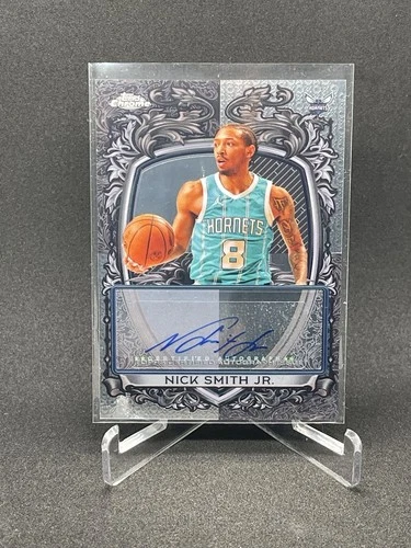 2025-26 Topps Chrome - Signature Style Nick Smith Jr. #SS-NSJ (AU)