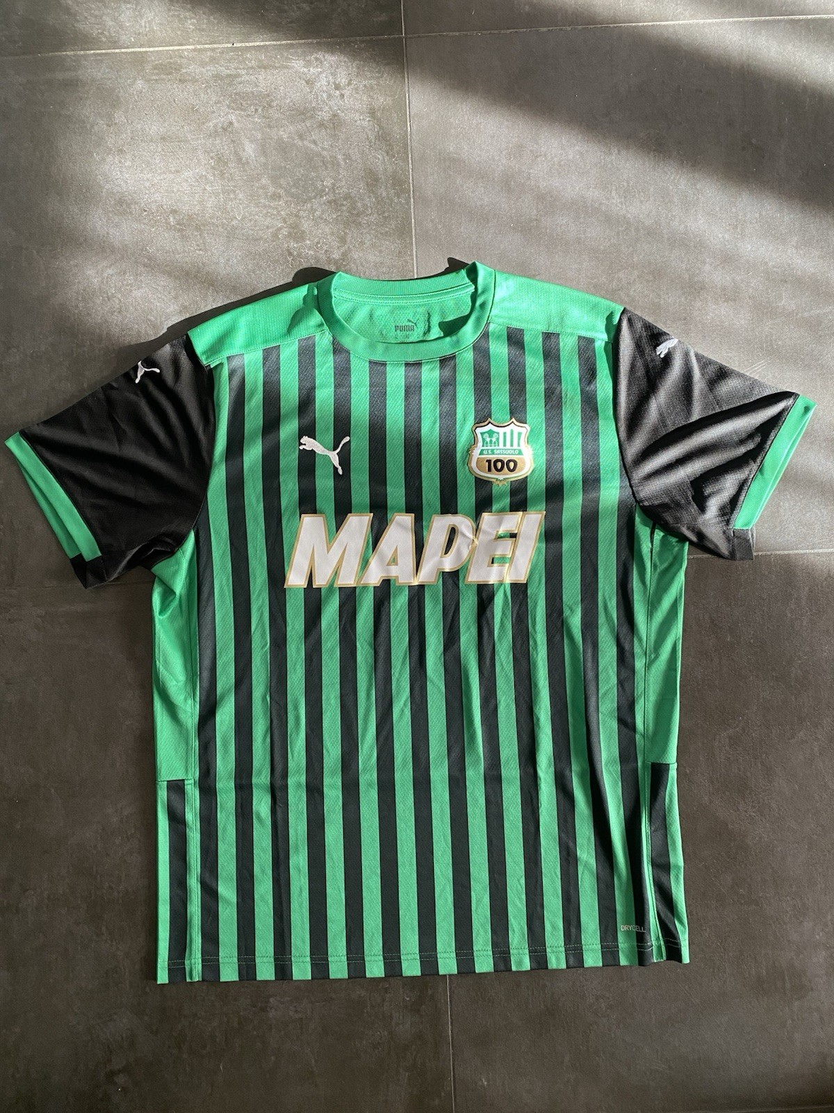 PUMA Maglia U.S. Sassuolo casa uomo XL verde/nero manica corta