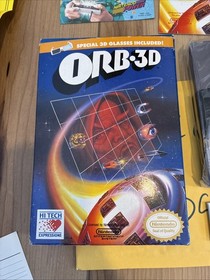 ORB-3D (Nintendo NES 1990) CIB With Glasses, Poster, Warranty Card, Ships Fast!
