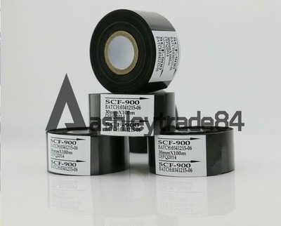 Black Hot Stamp Ribbon SF-900 30mm x 100m For Coder Printer Machine 5   *qq