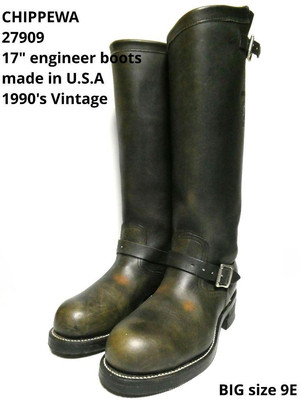 Chippewa! engineer boots 9E #0207