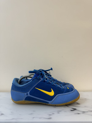 Nike Air Zoom Control Five US 8 IC RARE Soccer Shoes Blue Football