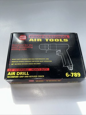 NAPA Professional Air Tools 6-789 3/8'' Reversible Heavy Duty Air Drill
