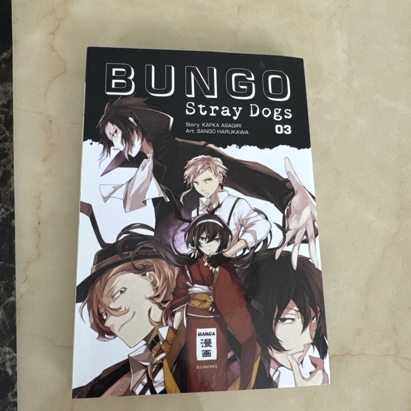 Bungo Stray dogs volume 3 manga by Kafka Asagiri in German