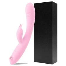 Rabbit Vibrator, Waterproof, G spot Massager Sex-Toys Women