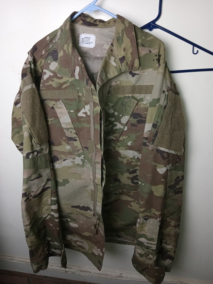 レアUS ARMY 迷彩服 M (Medium - Long) US Army OCP Used Top & Bottom Army Uniform Med Long top and