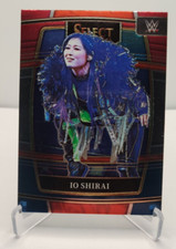 2022 Panini Select WWE Concourse Red and Blue #99 Io Shirai wrestling card