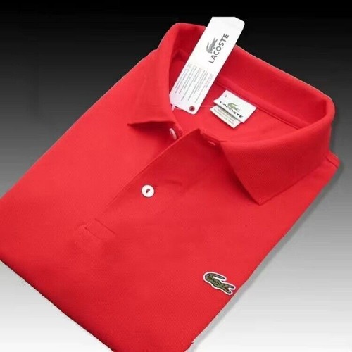 UK Classic Lacoste Men's 𝐏𝐨𝐥𝐨 Short Sleeve Mesh Regular Shirt S-4XL New - Picture 23 of 41