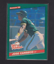 1986 Donruss Rookies #22 Jose Canseco - Oakland Athletics - 383 - 🔥⚾🔥