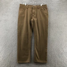 Weatherproof Vintage Regular Fit Straight Jeans Mens 38x30 (actual 39x29) Brown