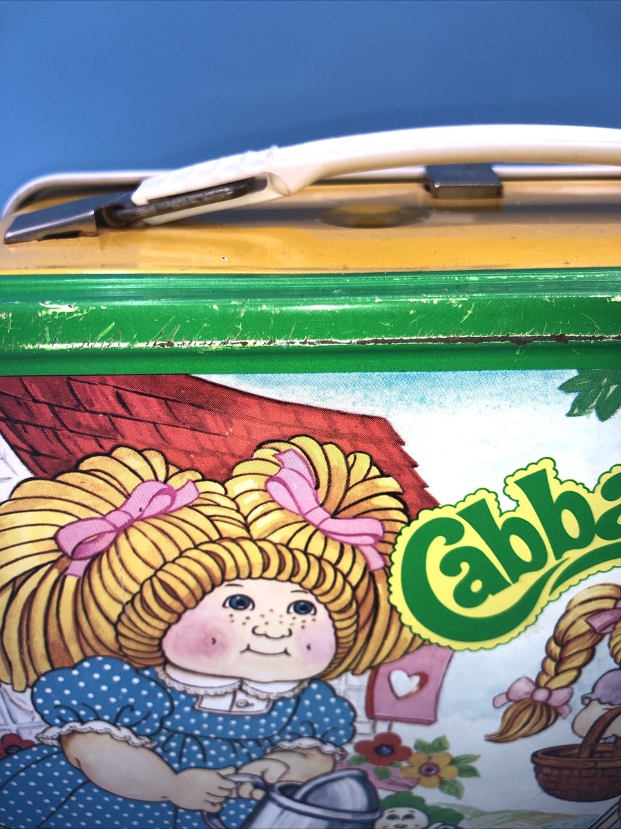 昭和　マクドナルド Cabbage Patch Kids (1983) McDonald's 1998 Metal Lunch Box
