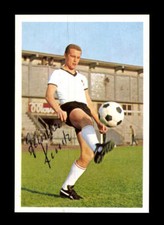 Günter Kuntz Borussia Neunkirchen 1965-66 Bergmann Sammelbild Original Signiert