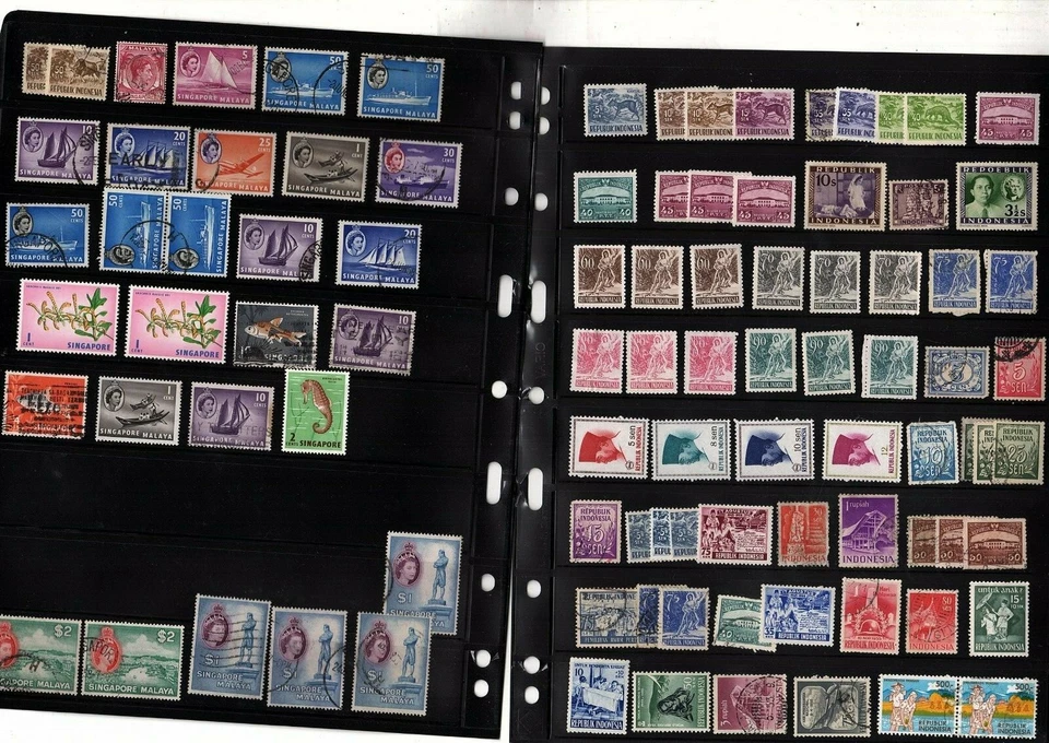 印度尼西亚邮票收藏经销商库存 1250 张邮票查看扫描副本 (mb20 — 第 4/4 张图片