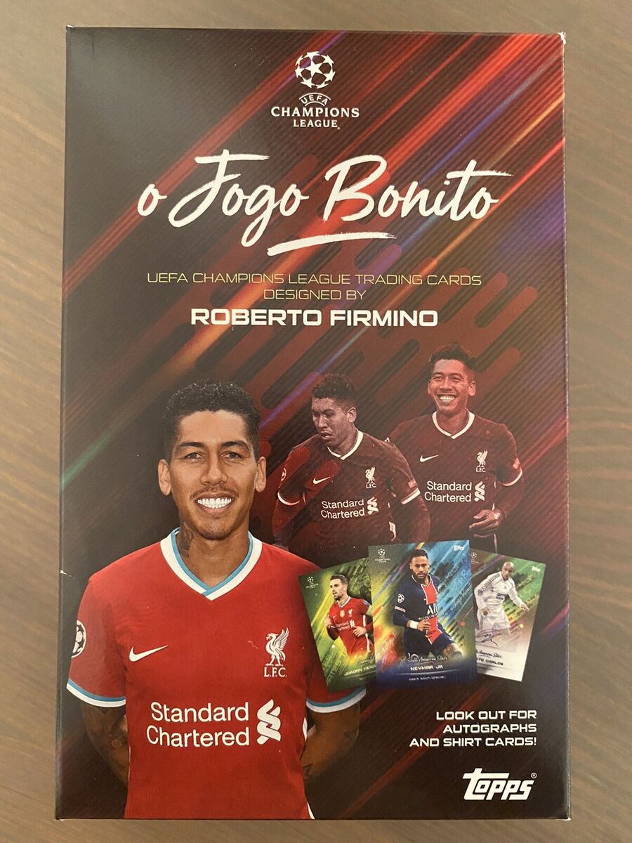 Topps UEFA Champions League Roberto Firmino Curated Set Box 'O Jogo Bonito