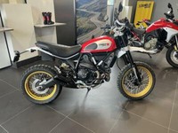 2017 Ducati Scrambler Desert Sled Red Dusk