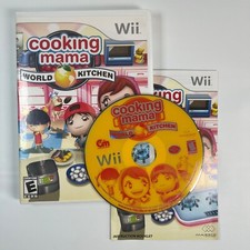 Cooking Mama World Kitchen Nintendo Wii Video Game - Complete w/ Manual CIB